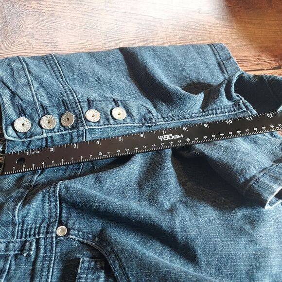 Almost Famous Dark Blue Jean Shorts - Picture 9 of 13